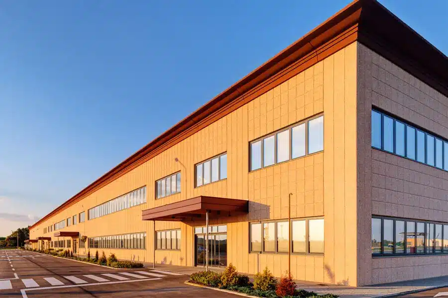 Commercial-Property-Insurance-Modern-Industrial-Building-in-an-Industrial-Park